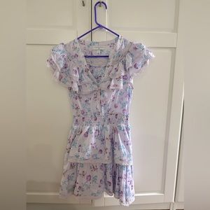 Loveshackfancy for Target beautiful ruffle floral dress, size XS